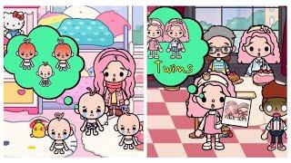 My Step Sister Is Jealous Of Me And My Twin | Toca Sad Story |Toca Life World | Toca Boca