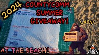 I WON! UNBOXING THE 2024 COUNTYCOMM MARATAC SUMMER GIVEAWAY! AT THE BEACH ️ BRASS PEANUT XL LIGHTER