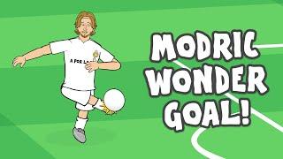 MODRIC WONDER GOAL Can other footballers score it?