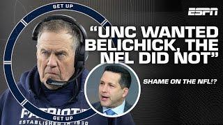 'I WAS SHOCKED'  Reaction to Bill Belichick signing to UNC Tar Heels + Lack of NFL offers | Get Up