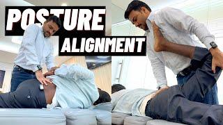 Posture alignment chiropractic treatment in india by dr harish grover