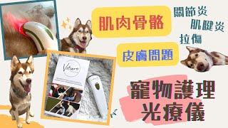 Photizo™ Vetcare│寵物護理光療儀│近紅外線治療│緩解疼痛│關節炎│肌腱炎│紅光│近紅外線│CC字幕