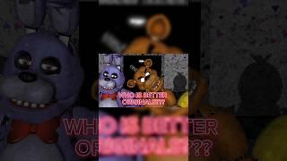 [FNAF] THE ORIGINALS VS THE TOYS #videogamecharacter #edit #fnaf