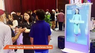 4U Tech showcases its AI Digital Human products at the Global Digital Economy Conference 2024!
