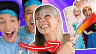 Disney YouTuber in ASOZIAL gemalt | Julien Bam, Rezo & Julia Beautx