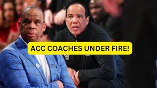 ACC COACH CANNED 1 YEAR AFTER FINAL FOUR RUN!! WITH KEVIN KEATTS OUT COULD HUBERT DAVIS BE NEXT?