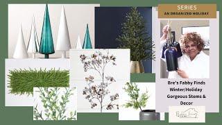 Must-have Winter-holiday Stems | Deck Out With Decor By JSD, Decorator's Warehouse And More!