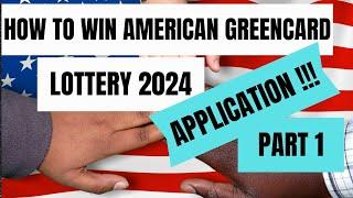 AMERICAN GREEN CARD DV LOTTERY APPLICATION STEP BY STEP PART 1 HOW TO WIN AMERICAN GREENCARD LOTTERY