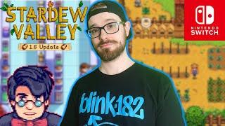 STARDEW VALLEY 1.6 | NEW Farm on Nintendo Switch!