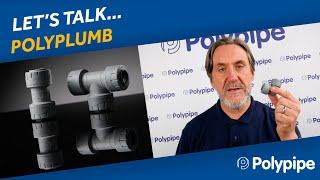 PolyPlumb | The Original, Grey, Plastic Push-Fit Plumbing System from Polypipe