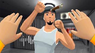 FIGHTING Prison Inmates to Escape Jail - Frenzy VR Gameplay (Sandbox)