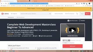 [Free Course] Complete Web Development Masterclass Beginner To Advanced