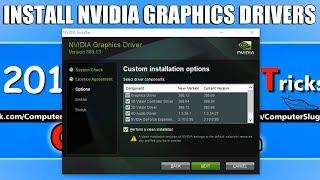 How to Download & Install Nvidia Graphic Driver Manually For PC & Laptop