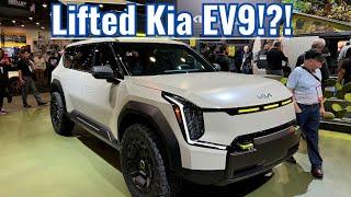 Lifted & Cool: Kia EV9 Advntr Concept from 2024 SEMA!