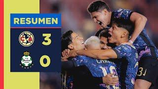 Resumen completo: América 3 – 0 Santos | Jornada 12, AP24 | ¡Tres puntos más que nos llevamos!