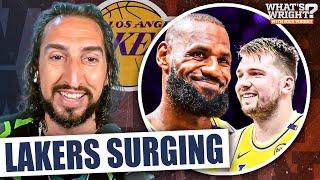 LeBron & Lakers surging to NBA Finals? Steph Curry GOAT debate, Chiefs-Bears trade | What's Wright?