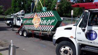 Denver Diner sign donated to Colfax Avenue Museum