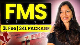 Earn 34L Package with Low Marks: FMS MBA Selection Process 2023