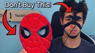 Eye Tracking Spider-Man Mask