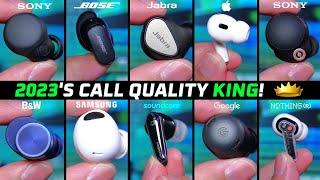 2023 TOP Earbuds for Phone Call Quality!  (Tested in NOISY Public Place)