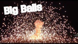 XPLODE BIG BALLS / 4m Crackling Wolke!! / Pyro Funken 2018