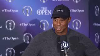 Tiger Woods' bad round but good joke with Xander Schauffele｜The Open