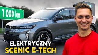 Przejechałem 1000 km NOWYM RENAULT SCENIC E-TECH!  ZASIĘG I ŁADOWANIE!