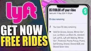 How I get FREE Lyft Rides ($100 Ride Credits)️ FREE Lyft Promo Codes for New AND Existing Riders!