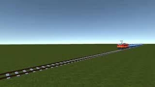 Realistic Indian Train Simulator | Crash test