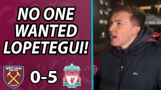 "No One Wanted Lopetegui!" West Ham 0-5 Liverpool