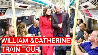 Prince William & Princess Catherine Stun Commuters with Surprise Train Ride to Wales!