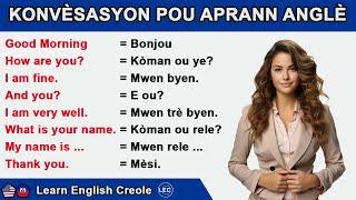 LESON #1- Konvesasyon pou aprann pale angle tankou yon natif ameriken depi lakay ou gratis ti cheri