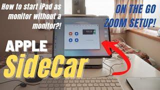 Sidecar with iPad as monitor without any dongles!