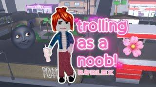 TROLLING as a NOOB in ROBLOX BADDIES