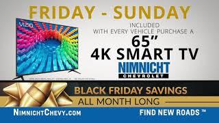 Black Friday Sales Event - 65' 4K Smart TV With Every Vehicle Purchase Nov 27th - 29th