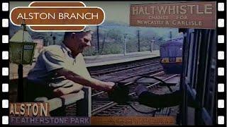 Haltwhistle to ALSTON BRANCH DMU train ride 1963