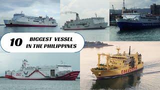 10 BIGGEST PASSENGER VESSEL IN THE PHILIPPINES 2023