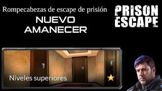 Prison Escape Nuevo Amanecer. Solución del nivel 3. Niveles superiores.