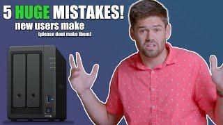 Watch before Buying a Synology NAS - The 5 Most Common MISTAKES new users make!