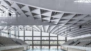 BIT Sport Center by Atelier Alter Architects with Building Process