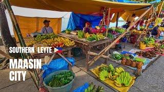  [4K] Maasin City | One of the Oldest Towns in Southern Leyte | Philippines | Walking Tour