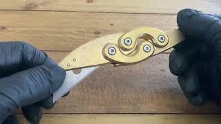 Oceanus Brass Kraken blade