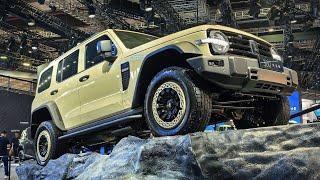 Новый Tank 300 с мотором V6! И новый двигатель V8 концерна Great Wall / Автосалон в Шанхае