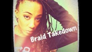 Natural Hair: Braid Takedown