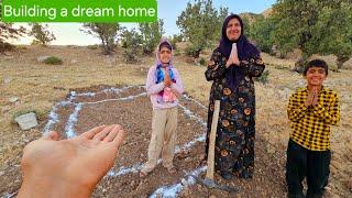 Homeless Family Overjoyed to Begin Building Dream Home After Struggles