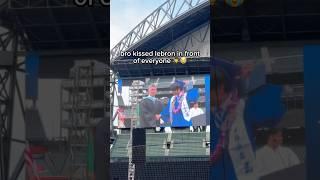 kissing lebron in front of EVERYONE at graduation ‍ #short #graduation