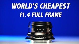 This Full Frame Lens is Cheaper than Some Hamburgers!