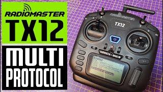 RadioMaster TX12 OpenTX 16 Ch Multi Protocol Radio - Entry Level RC Transmitter - First Look Review