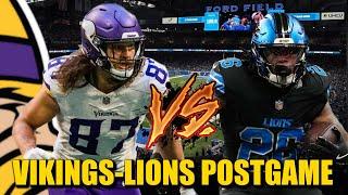 VIKINGS-LIONS POSTGAME SHOW: 10 TAKEAWAYS