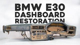 Restored BMW E30 Dashboard Looks New!